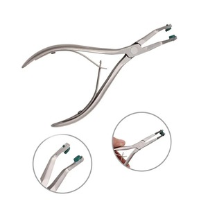 BAFA SURGICAL INSTRUMENTS Juego de 3 Pinzas para Extraer Coronas Dentales, Clase II, Herramienta de Odontología con Punta de Goma - Product Image 2