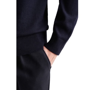Sudadera blanca de la mejor calidad para hombre, cuello redondo elástico de algodón 100%, ropa de invierno para todas las estaciones - Product Image 6