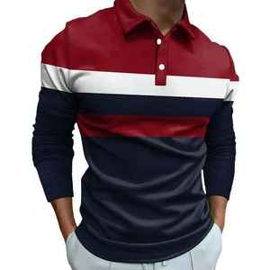 Men's Athletic Polo Shirt Moisture Management Fabric Short Sleeve Golf Training And Casual Clothing <b>Prime</b> Power Direct Supplier - Product Image 1