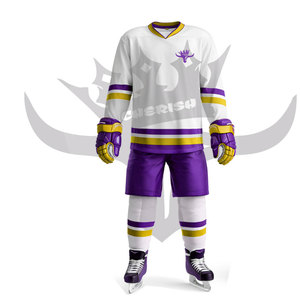 Tenues de hockey sur glace fabriquées au Pakistan, ensembles de tenues de hockey sur glace au design populaire, vêtements de sport, ensembles de tenues de hockey sur glace - Product Image 2
