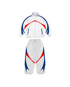 Top Quality New Sublimation Design Windbreaker Tracksuit Elastic <b>Trouser</b> <b>and</b> <b>Jacket</b> 100% Nylon Custom Logo Windbreaker Tracksuit - Product Image 2