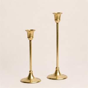 Stylish Solid Brass Gold <b>Candlestick</b> <b>Holders</b> Set Candle Stand for Wedding Centerpieces and Modern Home Decor Wholesale Supply - Product Image 3