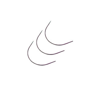 Accessoires pour extensions capillaires 2026 : Outil d'enfilage à aiguille de type C pour application de micro-anneaux en salon de coiffure professionnel - Product Image 1