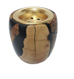Handcrafted <b>Epoxy</b> <b>Resin</b> Arabic Bakhoor Burner New Style <b>Resin</b> & Wooden Combination for Home Fragrance & Religious Use-Mubakhir - Product Image 1