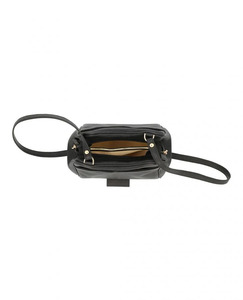 Sac bandoulière noir en cuir véritable pour femme, de haute qualité, durable, élégant, avec fermeture éclair, sangle fixe, grande capacité, souple, imperméable, OEM - Product Image 5
