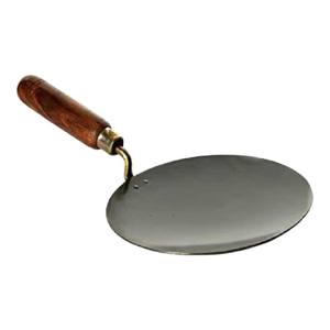Sartén Tawa de Hierro Hecha a Mano para Cocinar Chapati, Roti y Otros Platillos Indios, 9 Pulgadas - Product Image 2