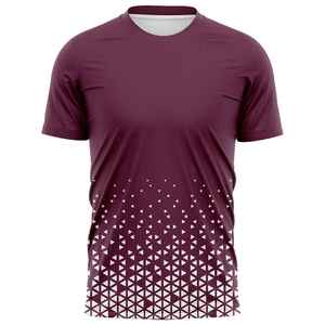 Camiseta de sublimación para hombre con logo personalizado, promocional, de secado rápido, poliéster, cuello redondo, estampada, disponible en diferentes diseños y colores. - Product Image 5