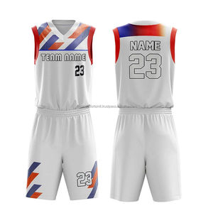 Ensemble de maillots et shorts de basket-ball réversibles pour hommes, sur mesure, 2025-2026, grande taille, respirant, séchage rapide, service OEM, uniforme d'été pour adultes - Product Image 3