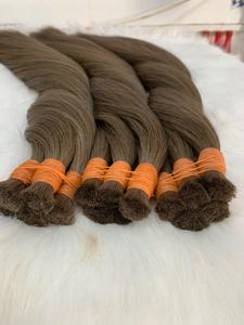 Extensions de cheveux en vrac de qualité Remy vierge crue non traitée vietnamienne Styles de vague naturels droits soyeux Machine de couleur personnalisée - Product Image 5