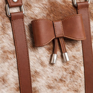 Bolsos de cuero genuino de vaca con pelo, venta al por mayor, proveedor OEM, marca personalizada, bolsos premium a bajo precio - Product Image 6