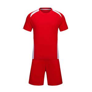 Ensemble de tenue de football unisexe, maillot et short de sport actif, coupe sablier, tenue d'entraînement athlétique performante pour équipe, 100% personnalisable - Product Image 2