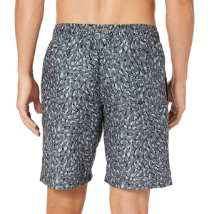 Shorts de plage décontractés pour homme avec ceinture élastique et cordon de serrage réglable - Product Image 3