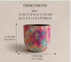 Maceta de Hierro Vintage Ecológica al por Mayor, Recubierta con Pintura en Polvo de Pátina Verde, Hecha a Mano para Decoración del Hogar y Jardín - Product Image 3