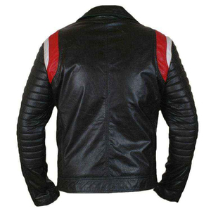 New Arrival Custom <b>Leather</b> Biker Jacket for <b>Men</b> <b>Men's</b> <b>Leather</b> <b>Bomber</b> Jacket <b>Leather</b> Jacket for <b>Men</b> OEM Serviced - Product Image 6