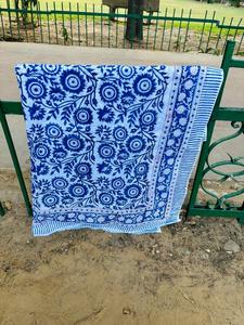 Pareos de Algodón Índigo Natural con Estampado a Mano, de Secado Rápido, para Playa, Vestido de Verano, Lote Surtido al por Mayor, Regalo para Ella - Product Image 3