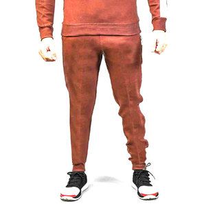New Fashion Men's High Quality 100% Cotton Sweat <b>Suit</b> Casual Style Custom Logo Solid Pattern Plain Blank Option - Product Image 5