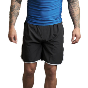 Pantalones Cortos de Boxeo Rojos para Hombre, de Poliéster, Corte Regular, Transpirables, Ligeros, para Entrenamiento Deportivo, Boxeo, Fitness y Gimnasio - Product Image 2
