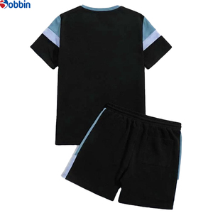 Conjunto Deportivo Unisex Cómodo con Pantalones Cortos en Color de Contraste, Nueva Colección de Verano, Personalizable, Tallas Grandes para Hombre, Transpirable - Product Image 6