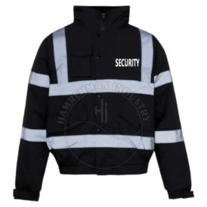 Chaqueta de Trabajo de Seguridad Personalizada, Uniforme de Guardia de Seguridad, Chaqueta de Invierno Impermeable para Hombre - Product Image 4