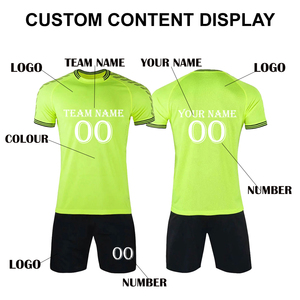 Uniforme de football confortable, nouveau style, uniforme de football de qualité, uniforme de football respirant - Product Image 3