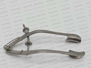 Espéculo Oftálmico Lancaster, Hoja de 15 x 7 x 7.5 mm, Hojas Anchas y Sólidas, Instrumento Quirúrgico Oftálmico, Retractor de Párpados de Vaslcare - Product Image 5