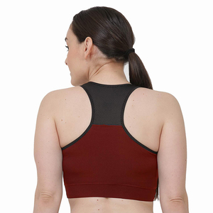 OEM Sports Bra for Women With Padded Yoga Crop Tank Tops Fitness Workout Running Bra Made in Pakistan Customized Sports Bra - Product Image 2