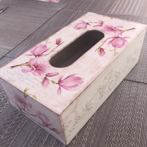 Boîte à mouchoirs en MDF personnalisable avec logo par sublimation, écologique, durable et portable pour la maison, l'hôtel, le restaurant – Idéale pour les entreprises - Product Image 1