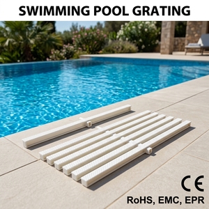 Grilles de drainage de <span class=keywords><strong>piscine</strong></span> portables, écologiques et légères, grilles d'overflow pour <span class=keywords><strong>piscine</strong></span>, grille en <span class=keywords><strong>plastique</strong></span> antidérapante - Product Image 2