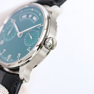 Montre mécanique automatique pour homme, rétro, de haute qualité, luxueuse, avec cadran émeraude, sport, voyage, affaires, affichage de la date, calendrier - Product Image 4