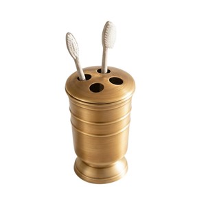Fancy Metal <b>Toothbrush</b> <b>Holder</b> Modern Wavy Stainless Steel Bath Accessory For Home & Hotel Bathroom Storage Wholesale Price - Product Image 2