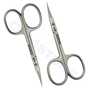 Ciseaux à cuticules en acier inoxydable de haute qualité, outil professionnel de manucure et pédicure pour les soins des ongles, pour une utilisation en salon de beauté - Product Image 3