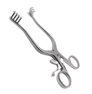 เครื่องมือผ่าตัดสัตว์ Weitlaner Retractor ขนาด 5.5 นิ้ว ปลายทู่ 3x4 ง่าม ทำจากเหล็กกล้าไร้สนิม มีจำหน่ายในราคาประหยัด - Product Image 1