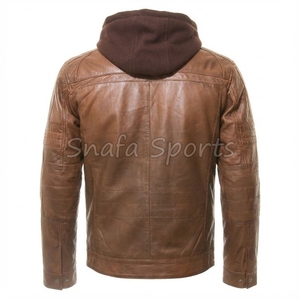 Veste bomber pour homme tendance, nouvelle collection, avec grandes poches, très populaire, de haute qualité, veste en cuir de luxe sur mesure pour homme - Product Image 2