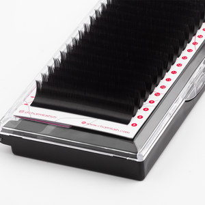 Charmlash Wholesale Lashes Silk Eyelash Extensions Custom Lash Supplies Featherlight Super Silk Various Thickness Private Label - Product Image 1