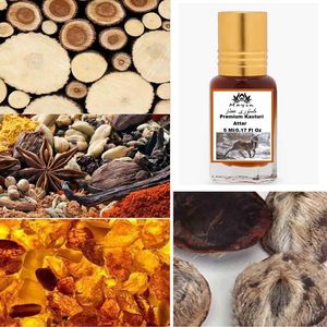 Huile Attar KASTURI ULTRA de Qualité Supérieure, Sans Alcool, 100% Pure, Extrait Végétal Distillé à la Vapeur, Parfum Unisexe Musqué Doux - Product Image 4