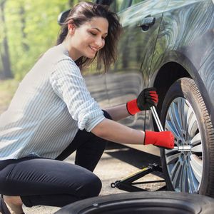 Chiave a cricchetto telescopica per cricchetti CR-V, chiave estensibile per dadi ruota con guanti da lavoro in omaggio, misure chiave 17mm 19mm 21mm 23mm - Product Image 4