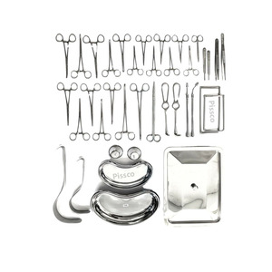 ชุดเครื่องมือผ่าตัด PISSCO 38 ชิ้น สำหรับการผ่าตัดถอดไส้ติ่ง ผ่าตัดไส้เลื่อน ชุดเครื่องมือผ่าตัดทั่วไป ชุดเครื่องมือผ่าตัดช่องท้อง - Product Image 1