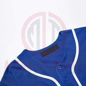 Camiseta de Béisbol de Manga Corta Unisex, Uniforme de Equipo con Bordado Personalizado, Ropa Deportiva Ligera, Camisetas de Béisbol - Product Image 6