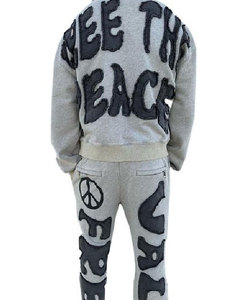 Blouson d'hiver réversible personnalisé de haute qualité, doublé, léger, 100 % coton polaire respirant, coupe classique pour homme, avec impression par transfert thermique - Product Image 2