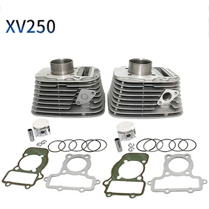 Cqjb động cơ xe máy xi lanh virago250 xv250 xi lanh <span class=keywords><strong>Kit</strong></span> 49 Mét <span class=keywords><strong>piston</strong></span> cho Yamaha - Product Image 3