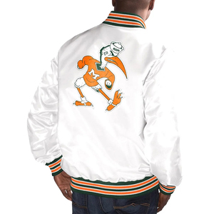 Chaquetas Varsity de Seda Satinada de Moda en Oferta, Chaqueta Varsity de Seda Satinada con Logotipo y Color Personalizados para Hombre, Hecha en Pakistán - Product Image 4