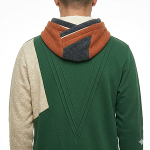 Sweat-shirt à capuche pour homme à manches longues sans fermeture éclair, épais et chaud, en tissu doux, décontracté, pour le sport, le fitness, les voyages, l'hiver - Product Image 5