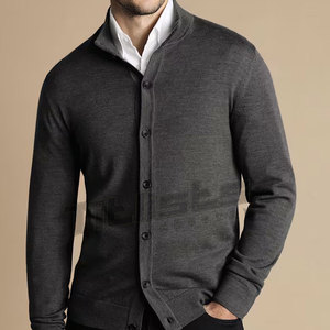 Cárdigans para hombre de tacto suave con comodidad duradera y estilo clásico con botones en la parte delantera. - Product Image 2