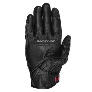 Gants de moto en cuir de qualité supérieure, à doigts entiers, imperméables, pour la conduite hivernale, avec doublure thermique, adhérence améliorée, compatibles avec les écrans tactiles - Product Image 3