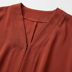 Nuevo Conjunto de Abaya y Hiyab Abiertos, Tela de Alta Calidad, Vestido para Eid con Mangas Largas, Color Personalizado, Moda Modesta, Calidad Premium - Product Image 4