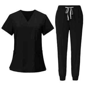 Customizable <b>Scrubs</b> Uniforms Hospital Nursing <b>Plus</b> <b>Size</b> Jogger Fashion Top & Pants Suits Unisex Accessories Spandex/Cotton - Product Image 6