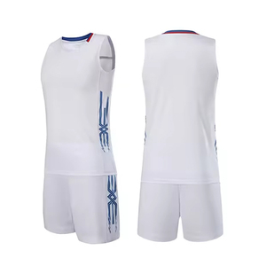 สินค้ามาใหม่ คุณภาพสูง ชุดวอลเลย์บอลชาย ผ้าโพลีเอสเตอร์ 100% เสื้อวอลเลย์บอลแบบสองชิ้น ชุดวอลเลย์บอล - Product Image 1