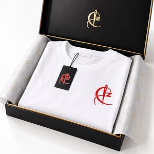 Camiseta Ligera y Transpirable de Punto para Hombre, Estilo Casual, OEM, MOQ Bajo, Venta al Por Mayor, 100% Algodón, Manga Corta, Lisa - Product Image 6