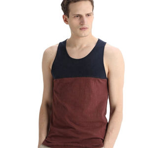 Débardeur gris pour homme en coton doux, sans manches, style décontracté, idéal pour l'été, design personnalisé disponible - Product Image 5