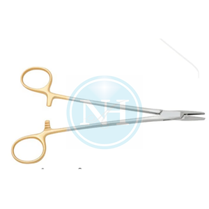 Portaagujas Mayo Hegar con inserciones de carburo de tungsteno y mordazas robustas de acero inoxidable, instrumento quirúrgico para sutura de precisión - Product Image 5